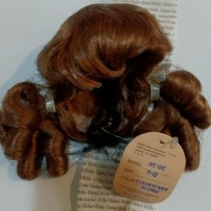 Doll Wig Heidi  11/12 Global Straw. Blonde